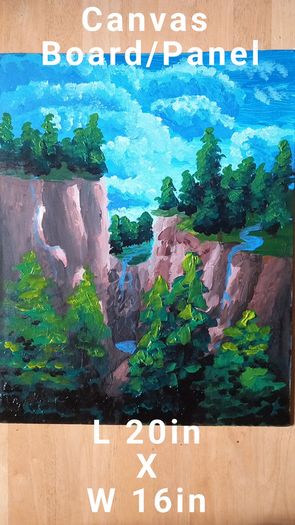 Canvas  Paintings x 9 in Total