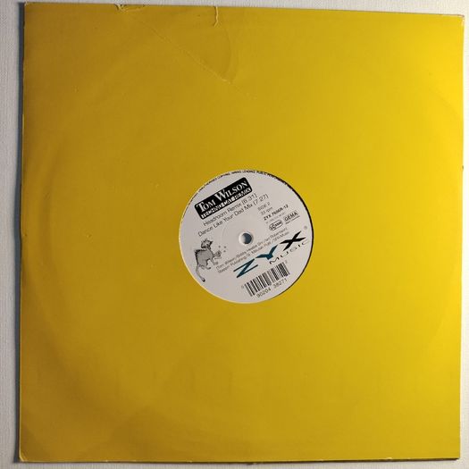 Tom Wilson - Techno Cat (ORIGNAL + Perplexer REMIX!) - ZYX Music Records - GERMAN Pressing! Incl. ORIGINAL Dance Like Yer Dad Mix TOO!