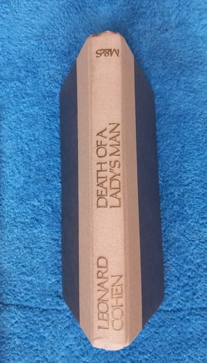 Signed Leonard Cohen Death Of A Lady's Man Hardback1978