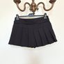 Black pleated skort Image 2