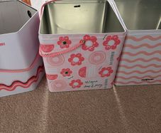 3 Empty large tins