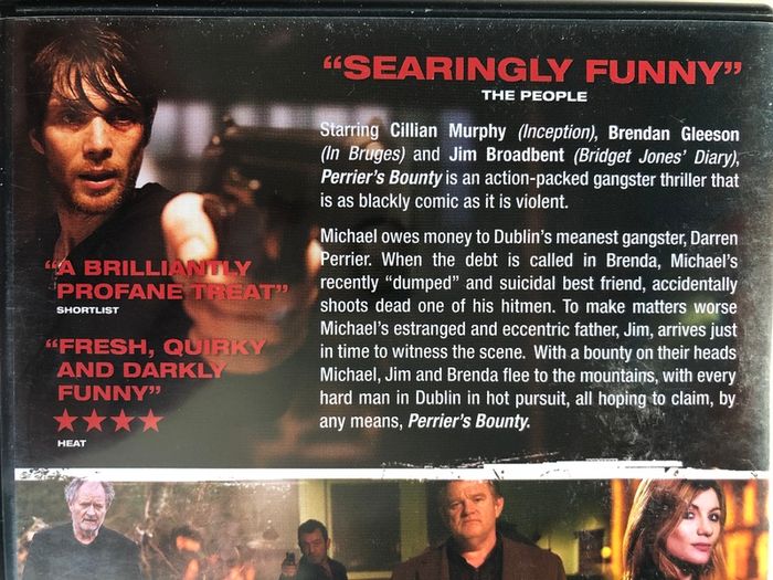 Perrier's Bounty [2009] Brendan Gleeson, Cillian Murphy, Jim Broadbent & Jodie Whittaker [DVD Movie]