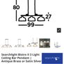 ceiling pendant light Image 3