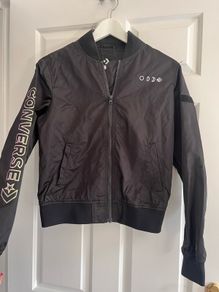 Converse Black Bomber Jacket