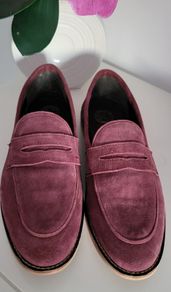 KURT GEIGER suede leather mocasins Sz 44 (10UK) - Rrp 220