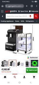 Bean to Cup Coffee Machine  Brand New