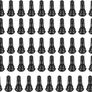 50PCS Tubeless Valve, Car Tyre Valve Caps, Rubber Tyre Valve, Car Tire Valve, Wheel Tire Valve Stem, TR414 Valve Nozzle with Valve Core for Tubeless Rim Holes on Standard Vehicle Tires Image 2