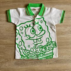 Boys Sponge Bob polo shirt 3/4