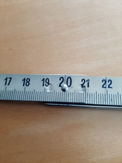 Two-metre fold-out ruler