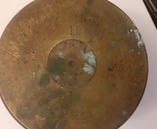 ww2 trench art ash tray 1942