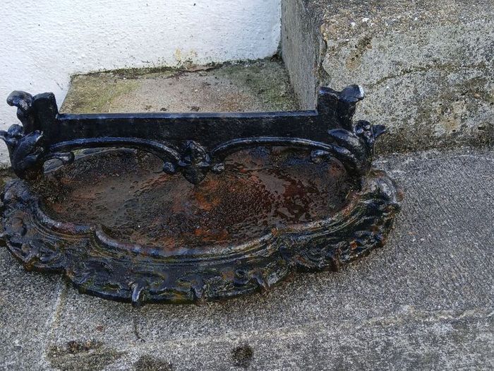 cast iron boot cleaner