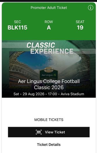 American Football Saturday 29th August