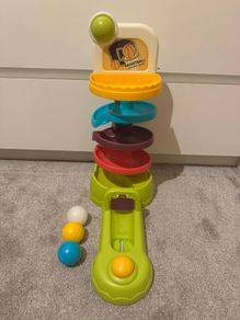 Basketball Shooting Game & Ball Drop Tower