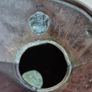 Antique 19th C. Copper 1-Gallon Haystack Jug  Official VR Lead Stamp Image 2