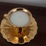 Vintage Coffee Cup and Saucer Candle Image 2