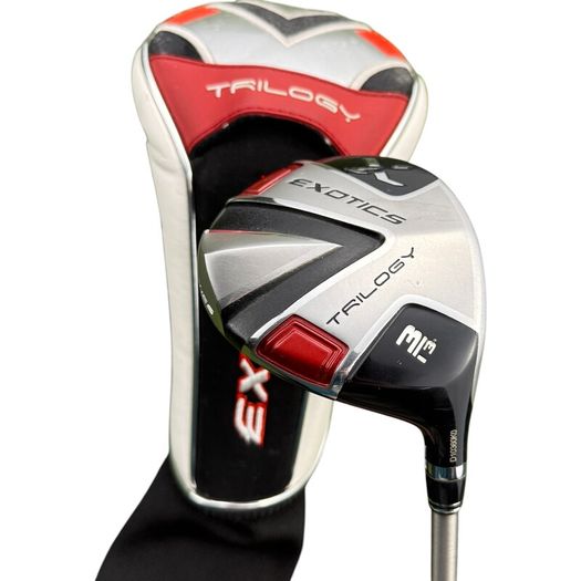 Tour Edge Exotics Trilogy #3 Wood 13 Degree / Steelfiber SS 75 X-Stiff