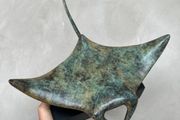 Manta Ray (33cm) - Patinated Bronze