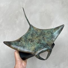 Manta Ray (33cm) - Patinated Bronze