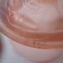Walther & Sohne  Art Deco Pink Glass  Lady Centerpiece Set Image 7