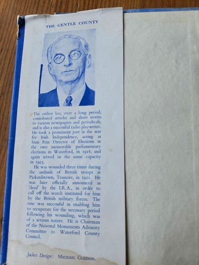 The Gentle County. By Nicholas Whittle. Rare Book On Waterford.  1960 Hardback With Dustjacket In Fair Condition.  See Photos For Same.