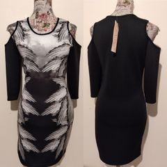 Cold Shoulder Dress, New With Tags