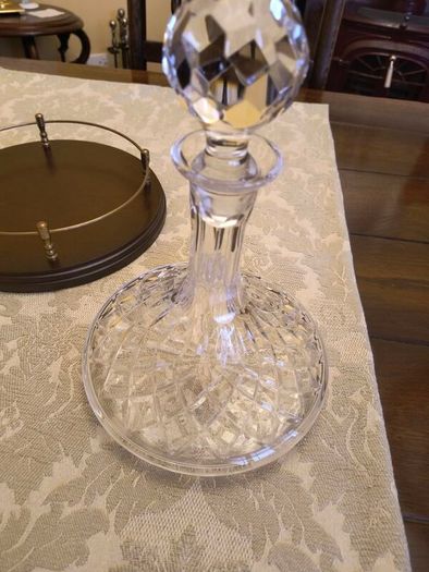 Ships Decanter & Stand