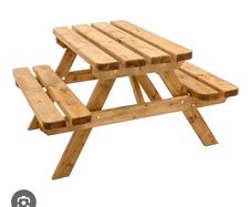 Kids garden bench