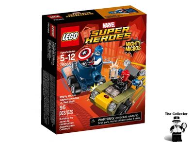 LEGO 76065 Marvel Super Heroes Set Captain America Vs Red Skull Brand New Sealed