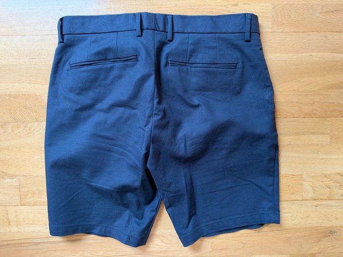 River Island Chino Shorts Navy 30 Small