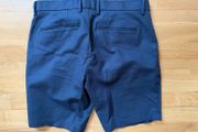 River Island Chino Shorts Navy 30 Small