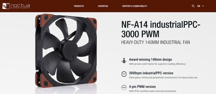 Noctua NF-A14 Industrial PPC-3000 PWM, brand NEW