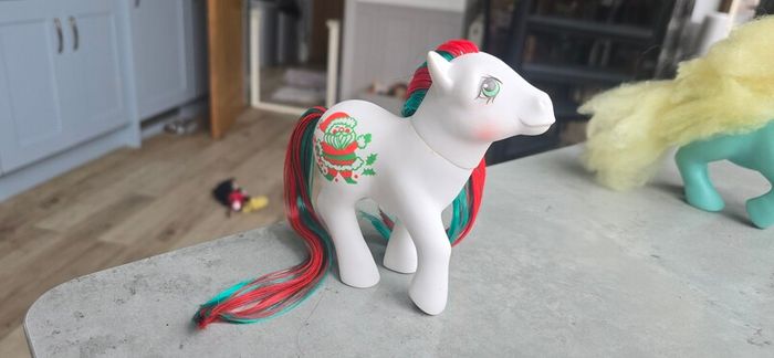 Merry Treats (2) Xmas Christmas Santa MLP G1 My Little Pony