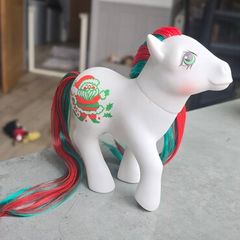 Merry Treats (2) Xmas Christmas Santa MLP G1 My Little Pony