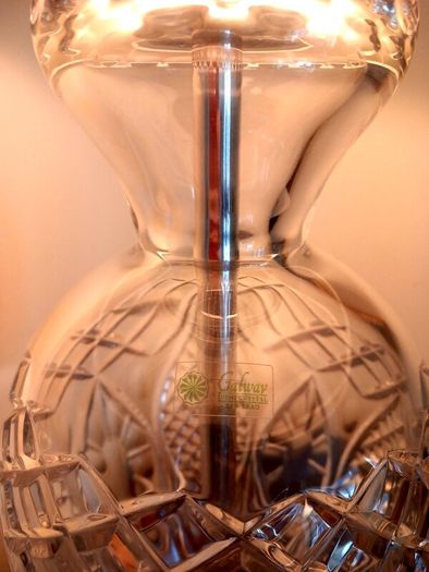 Galway Crystal lamp