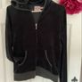 Juicy couture black logo back hoodie large Image 2