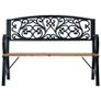 Garden Bench 120 cm Wood Image 8