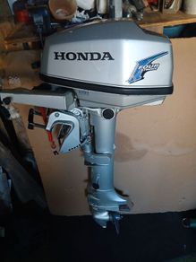Honda longshaft outboard.