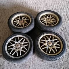 Sparco racing crimson alloy wheels