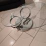 Saturn Extendable Glass Coffee Table Image 2