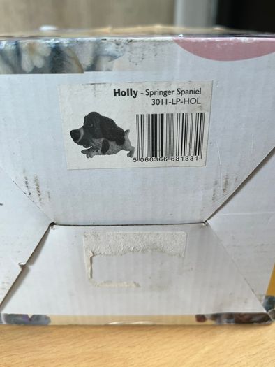 Little Paws Holly The Springer Spaniel Figurine Arora Dog - New in Box