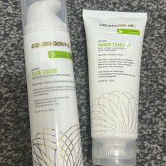 Goldfaden MD PURE START Gentle Detoxifying Facial Cleanser and Hand & Feet GOLDFADEN MD HANDS TO HEART treatment brand new