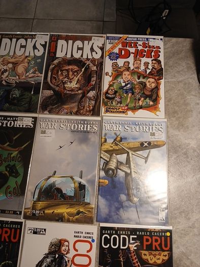 Garth Ennis comics bundle/joblot