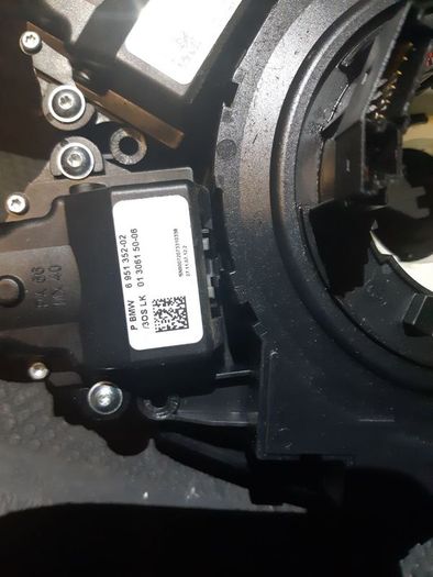 Bmw E60 E61 E63 E64 5 6'es Set Coil Spring Cartridge Switch Unit Steering Column