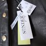 Sonders Faux Leather Black Skirt.  S.16.   B.N.W.T. Image 5