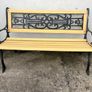 Vintage garden bench Image 2
