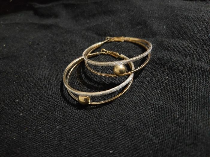 Hoop earrings