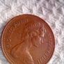 1971 U.K. New Penny plus 1971 Two New Pence. Image 4