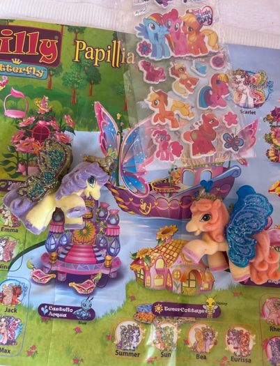 Blind Bag Surprise Pet Crystal Butterfly Princess Unicorn Pony Figure Rare Collection