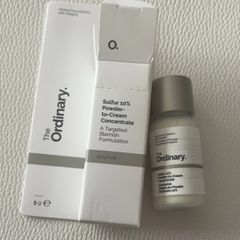 The ordinary sulfur 10% powder to cream concentrate 5g