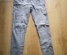 Maternity jeans light grey size 38